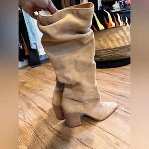 Steve Madden Tan Heeled Boots
